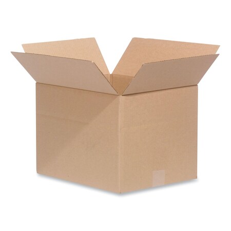 Coastwide Professional Fixed-Depth Shipping Boxes, 200 lb Mullen Rated, RSC, 12 x 12 x 6, Brown Kraft, 25PK 29-121206